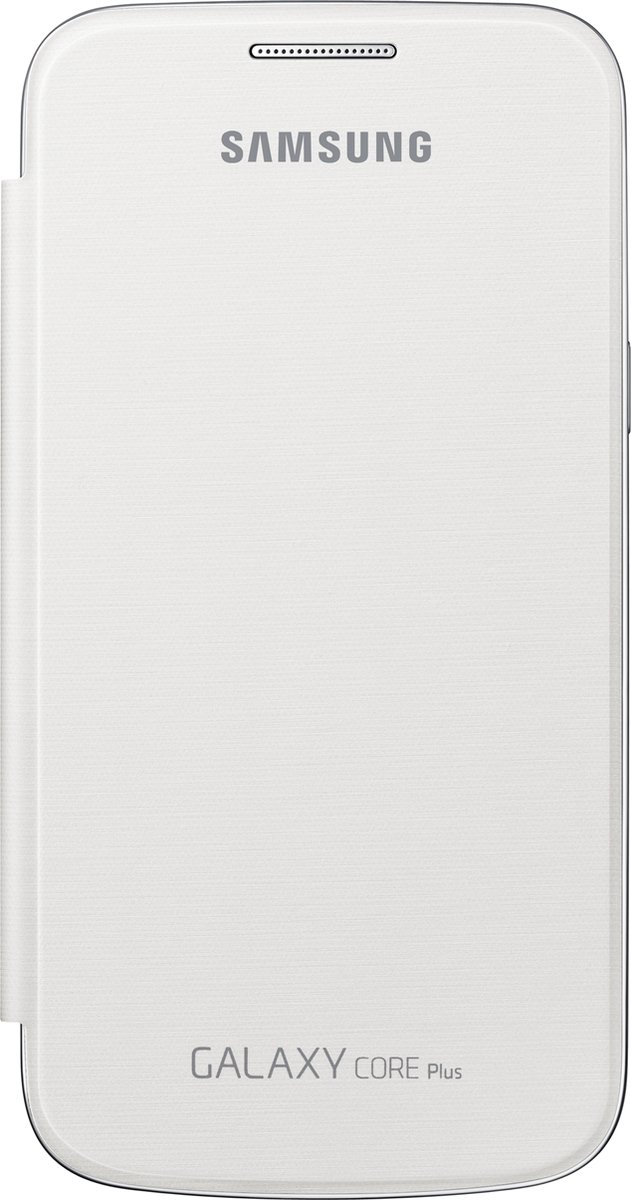 Samsung flip cover - wit - voor Samsung G3500 Galaxy Core Plus
