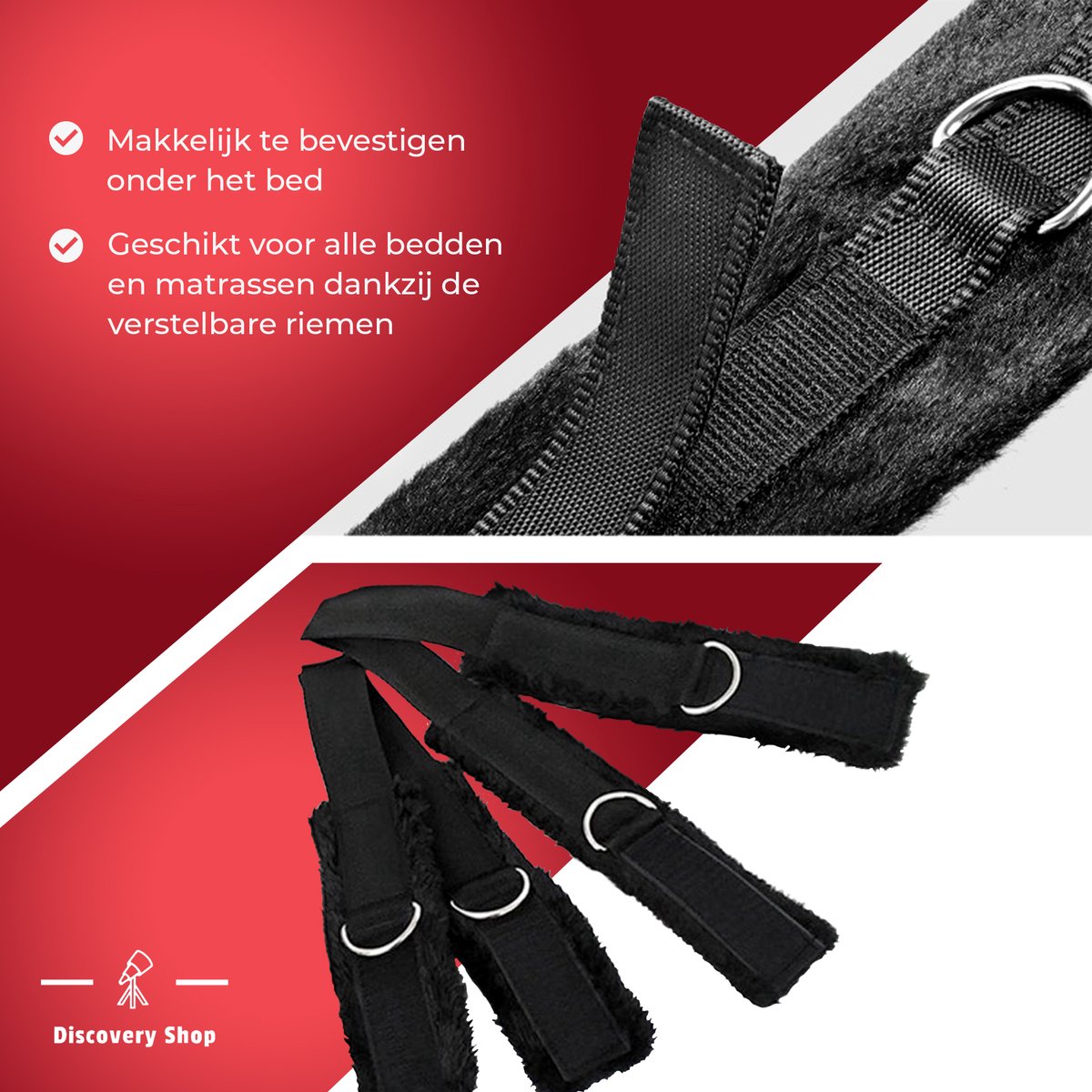 BDSM Bed Bondage Set Voor Onder het Bed Door