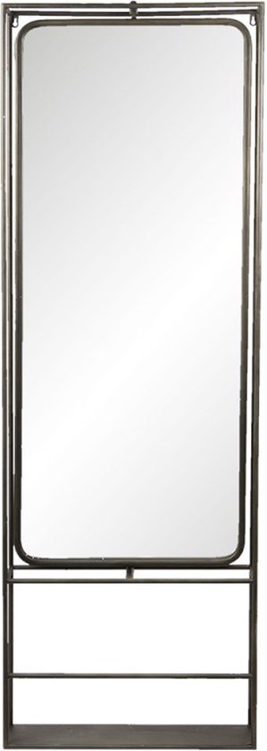 Staande Spiegel  60*13*180 cm - Bruin IJzer Glas