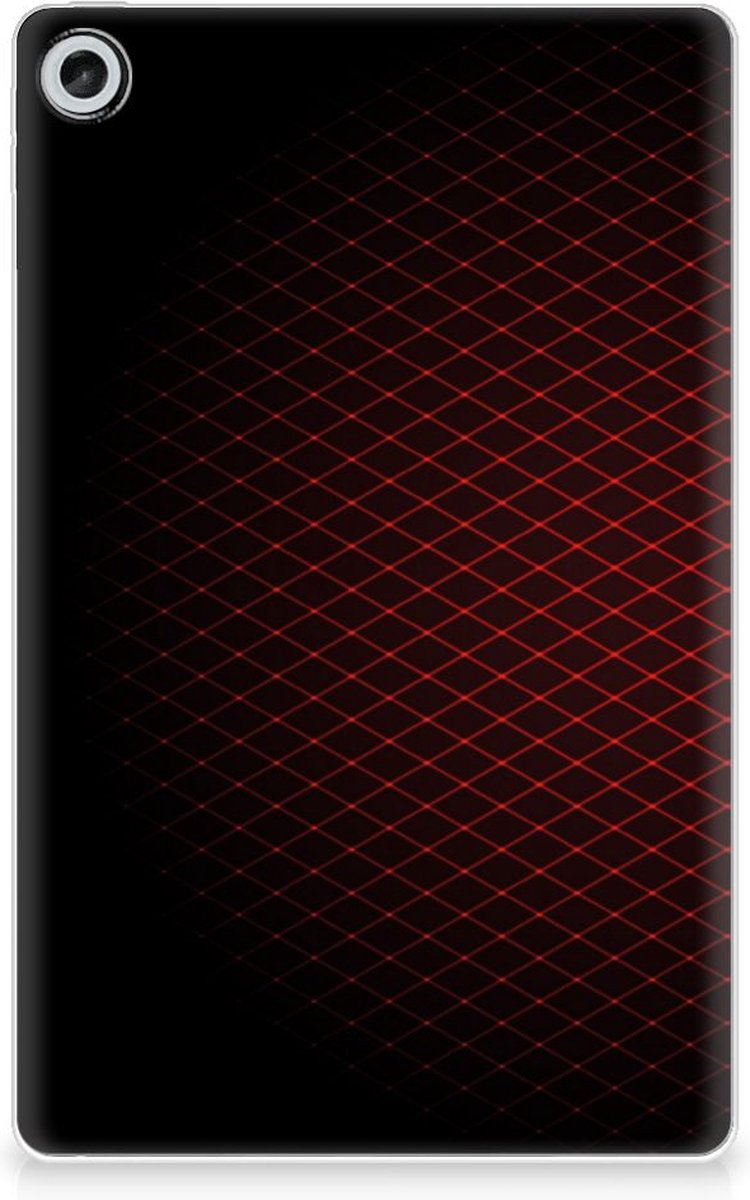 Lenovo Tab M10 Plus (3e generatie) Hippe Hoes Geruit Rood