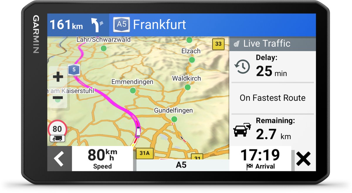 Garmin Dezl LGV710 - Navigation pour GPS camion - Itinéraires spéciaux pour  camions... | bol.com