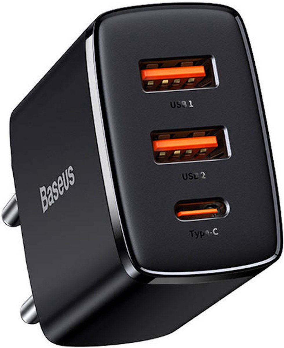 Baseus Compact Snellader - Zwart