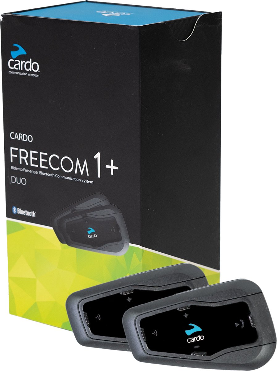 Cardo Cardo Freecom 1 Plus Duo Moto Motard Passager Communication Casque HD 