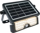 LED Bouwlamp op Solar | Bewegingssensor | 5 Watt | 4000K - Naturel wit