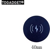 Togadget® - Metalen magneet plaat voor draadloze oplader - Magneet plaat voor Mobiele Telefoon Houder - Auto Draadloze Telefoon Houder- Car Cordless Phone Holder