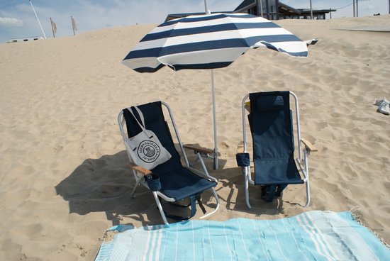 Formulering Mew Mew opening Strandstoel verstelbaar rugleuning 4 standen rugzak inklapbaar beach chair  opvouwbaar | bol.com
