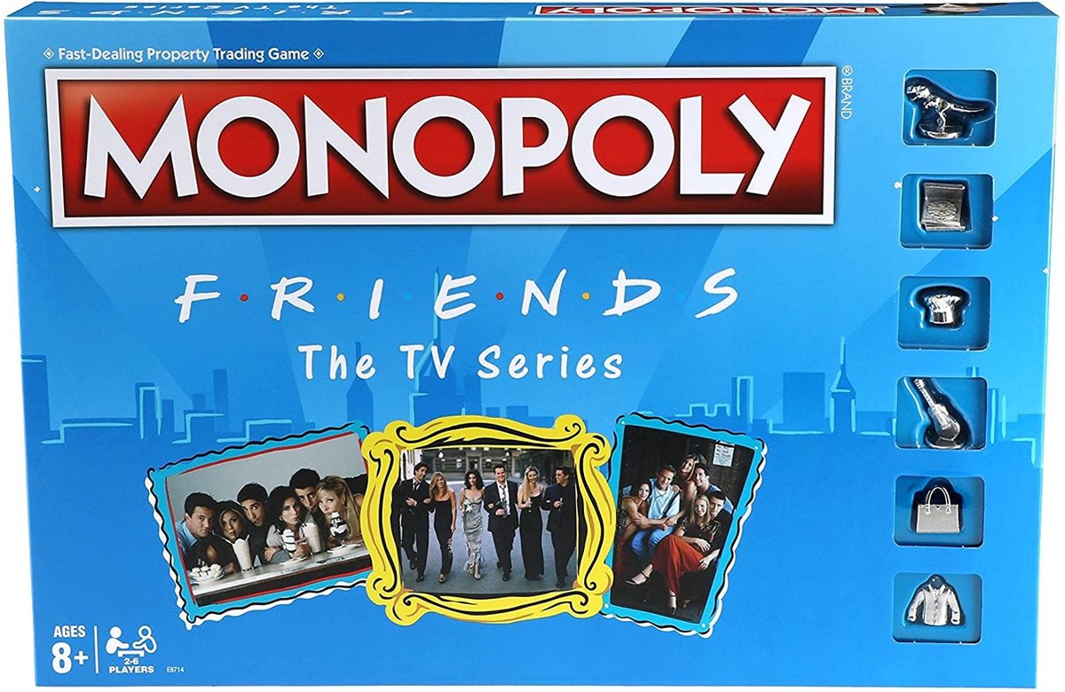 Monopoly Friends - Nederlandstalig Bordspel