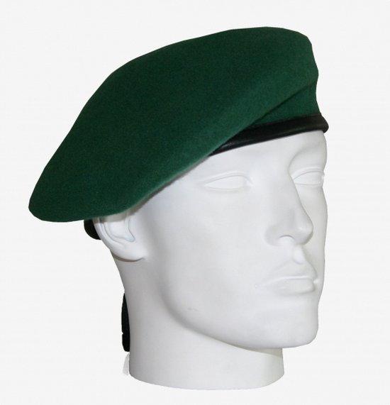 de begeleiding dichtheid De onze Soldaten baret commando groen 61 cm | bol.com