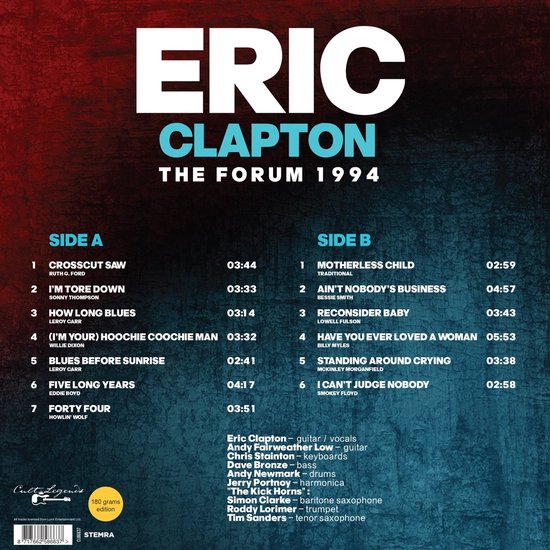 Eric Clapton - The Forum 1994 (LP)