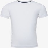 Unsigned basic jongens T-shirt wit - Maat 98/104