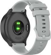 Siliconen bandje - geschikt voor Xiaomi Mi Watch / Watch S1 / Watch S1 Pro - grijs