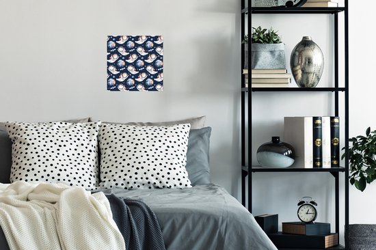 Poster Kinderen - Ruimte - Patronen - Jongen - Meiden - Kids - Kinderen - 30x30 cm