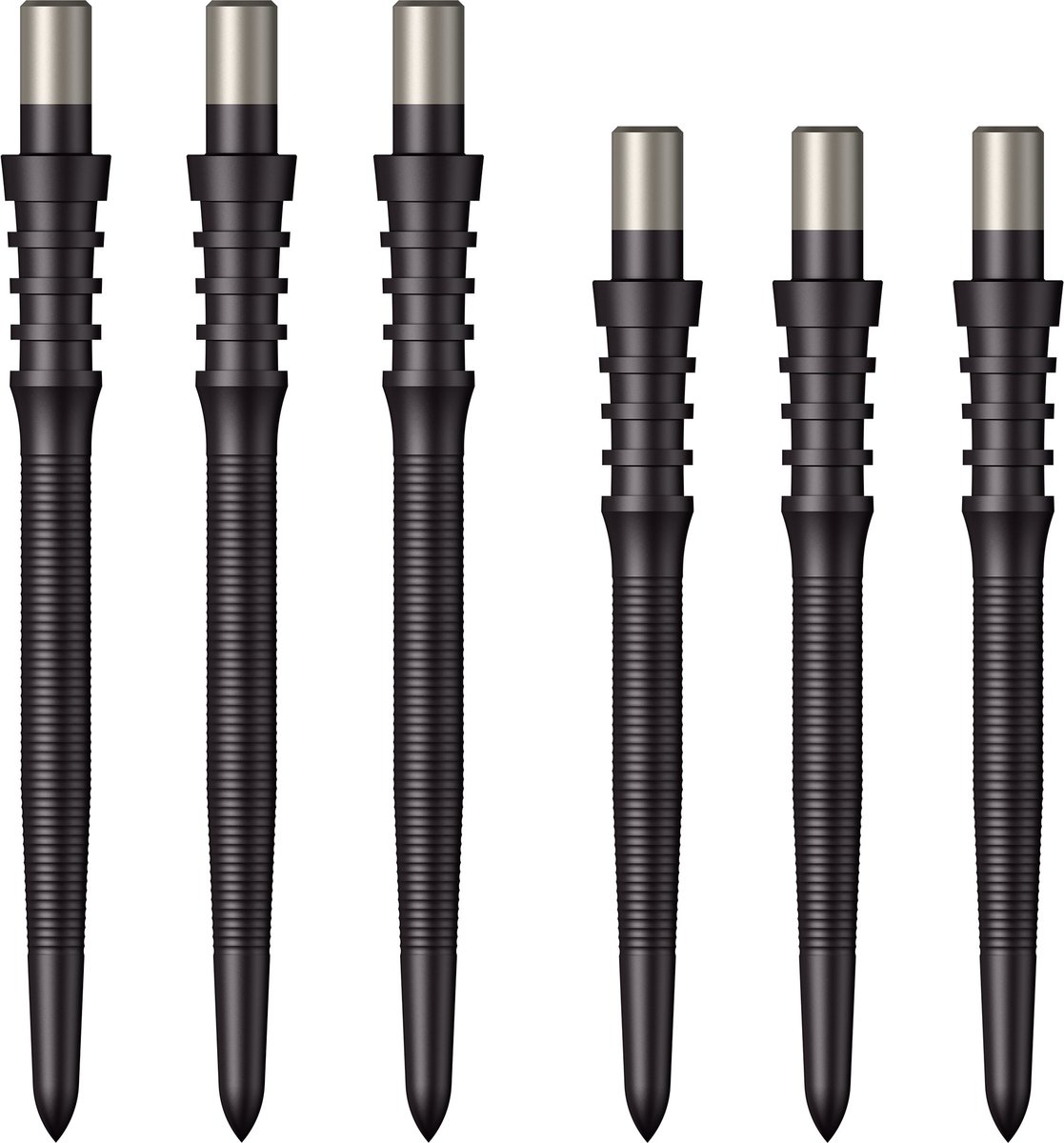 Mission Sniper Micro Grip Replacement Dartpunten Zwart - 32 mm