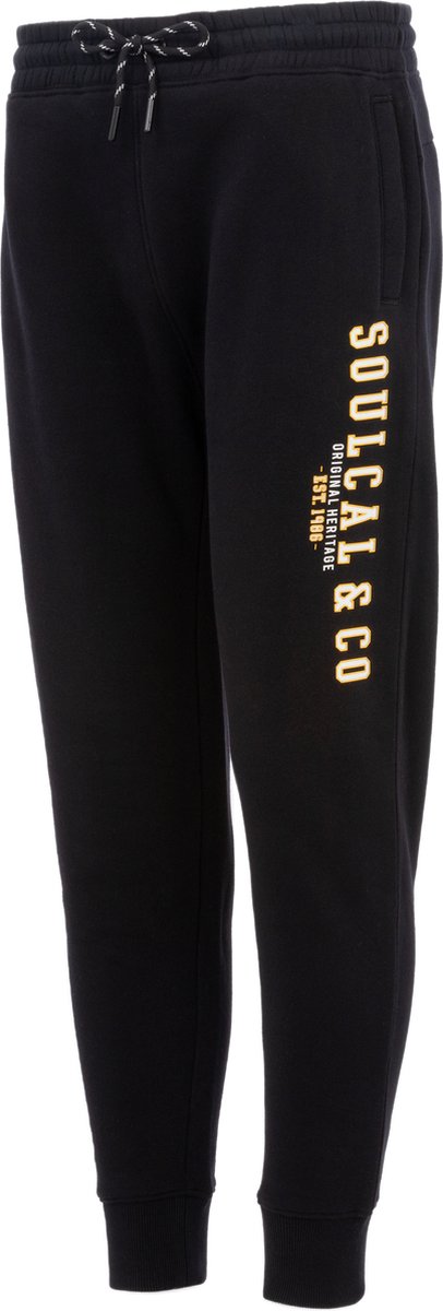 SoulCal - Joggingbroek met hoge boord - Heren - Zwart - Maat S