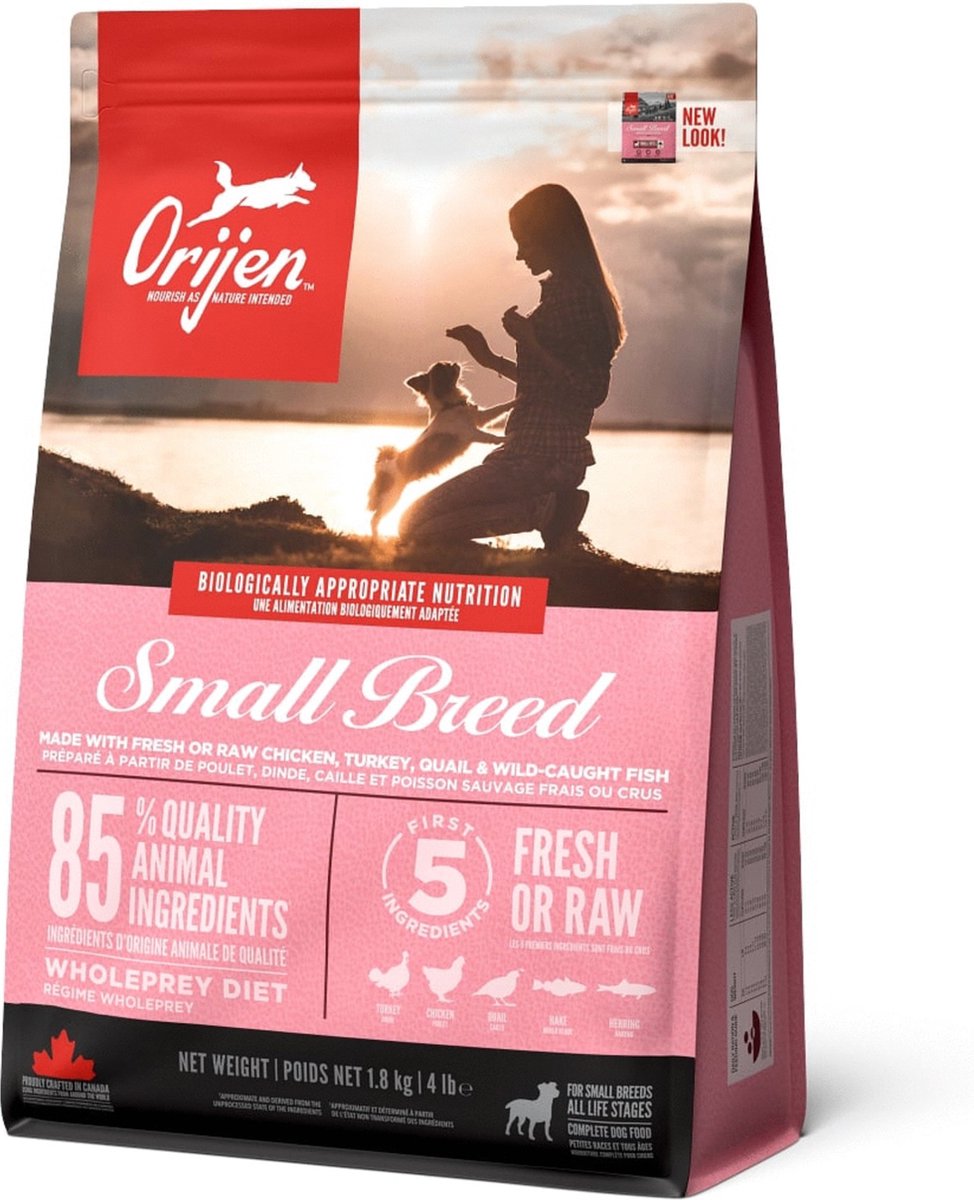 Orijen - Whole Prey Adult Small Breed - Hondenvoer - 1.8 kg