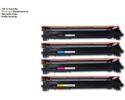 AtotZinkt premium XL Multipack van 4 Laser toner cartridges voor Samsung CLT-K404S, CLT-C404S, CLT-M404S en CLT-Y404S - Geschikt voor Samsung SL…