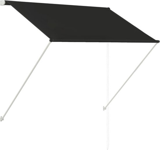 vidaXL Auvent extensible 100x150 cm anthracite
