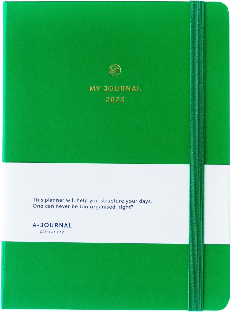 A-journal My Journal Agenda - 2023 - Groen - A5