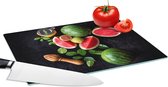 Glazen Snijplank - 28x20 - Watermeloen - Smoothie - Fruit - Citroenpers - Snijplanken Glas