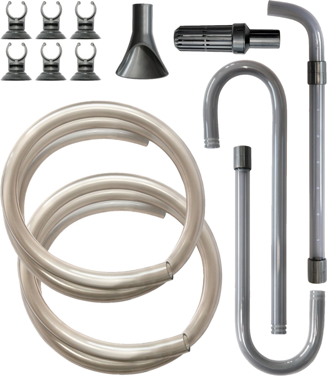 Aquarium aanvoer en retour set voor het filter, toebehoren set voor de Sera Bioactive filters 12/16mm slangen