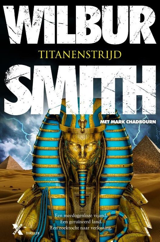 Boek cover Egypte 8 -   Titanenstrijd van Wilbur Smith (Paperback)