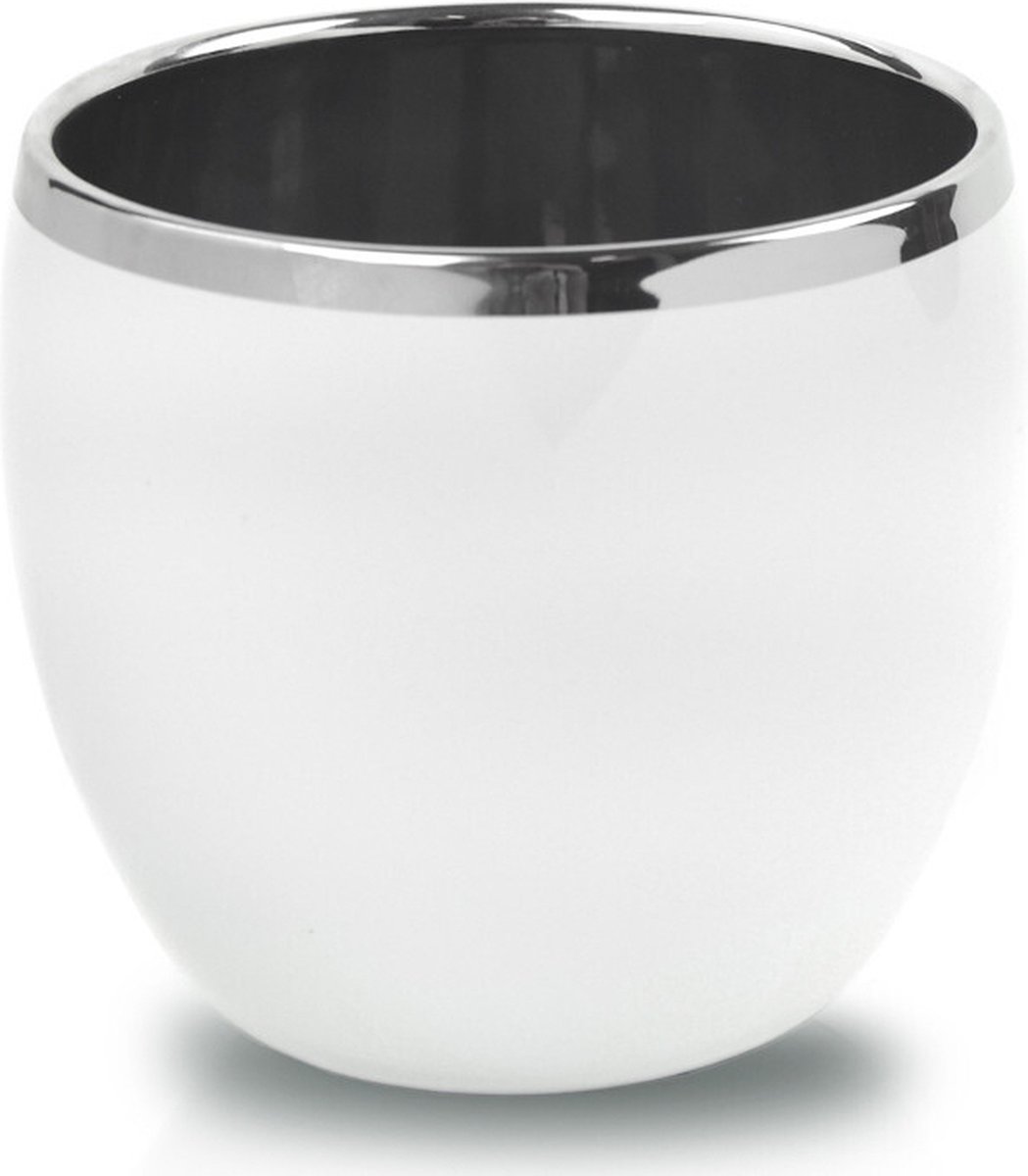 Keramische Pot - Wit, 12,5x13 cm - Stijlvolle Decoratie