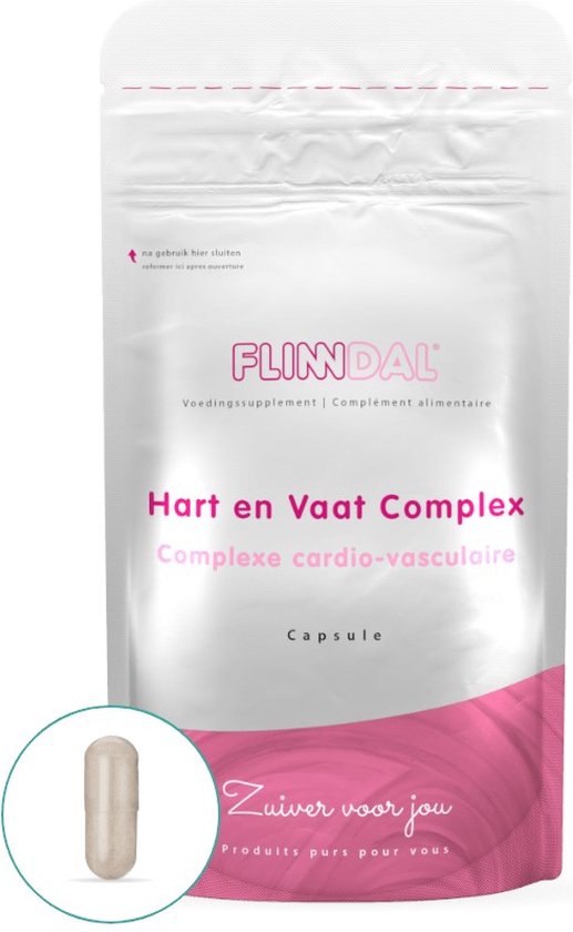 Hart en Vaat Complex 90 capsules - De complete formule voor hart en bloedvaten