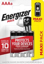 Energizer Max - AAA batterijen - 8 stuks