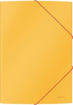 Elastomap Leitz Cosy A4 3-kleps geel - 10 stuks