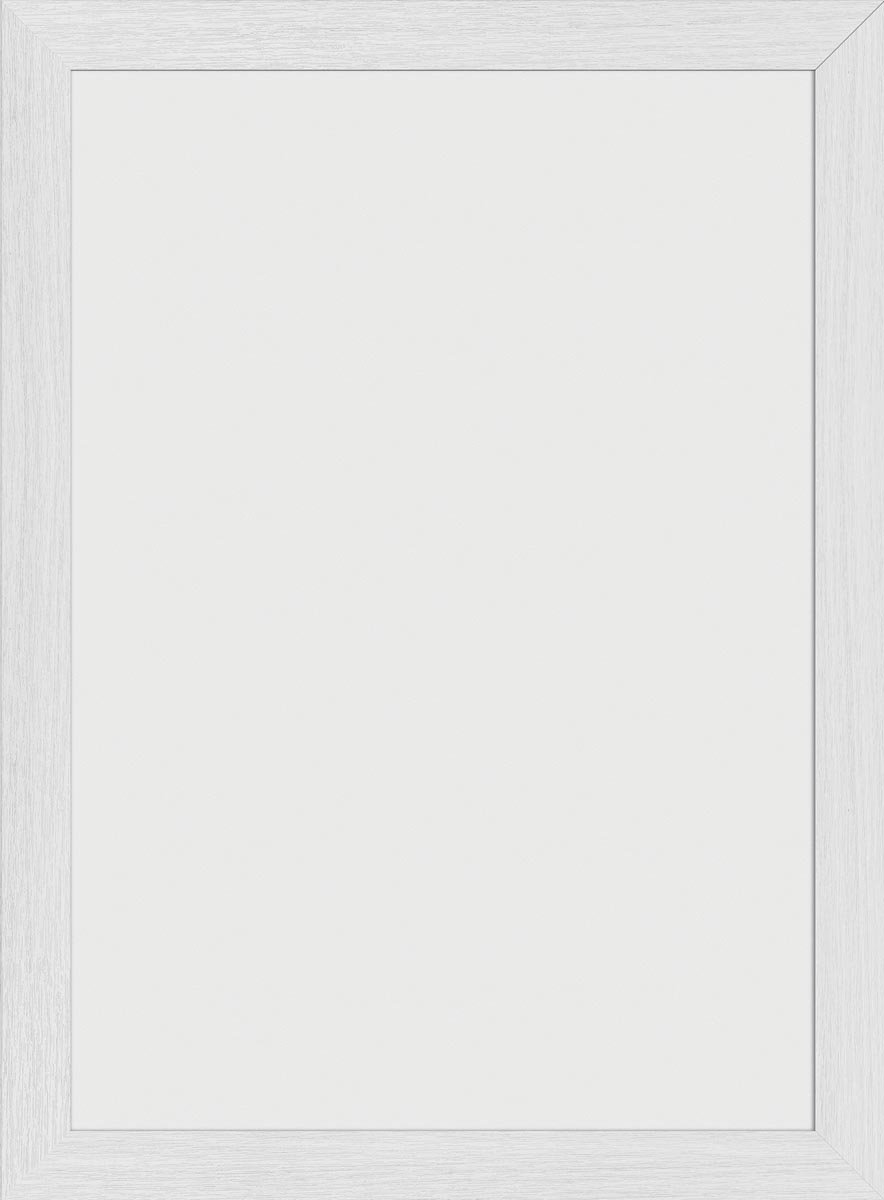 Securit krijtbord Woody, wit, ft 30 x 40 cm, hout met witte lakafwerking 6 stuks