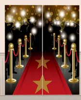 Scotteur de scène tapis rouge Hollywood 165 x 82 cm