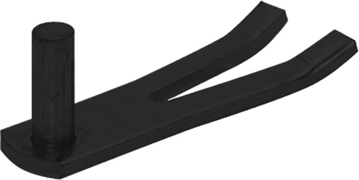 Wovar Klauwduim Zwart Half Steens Ø16x45 | Per Stuk