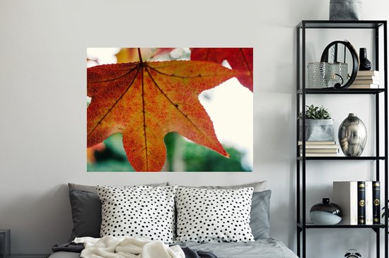Stickers Stickers muraux - Automne - Rural - Feuilles - Saisons - Rural - 120x90 cm - Feuille adhésive