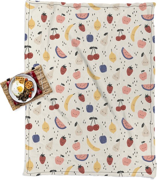 Tapis De Tente Imperméable 210x145cm - Pique-nique, Plage, Camping Léger (Avec Piquets)