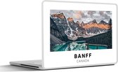 Laptop sticker - 17.3 inch - Canada - Bergen - Water - 40x30cm - Laptopstickers - Laptop skin - Cover