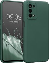 kwmobile telefoonhoesje compatibel met Oppo A74 (5G) / A54 (5G) - Hoesje voor smartphone - Precisie camera uitsnede - Back cover in mosgroen kwmobile telefoonhoesje compatibel met Oppo A74 (5G) / A54 (5G) - Hoesje voor smartphone - Precisie camera uitsnede - Back cover in mosgroen