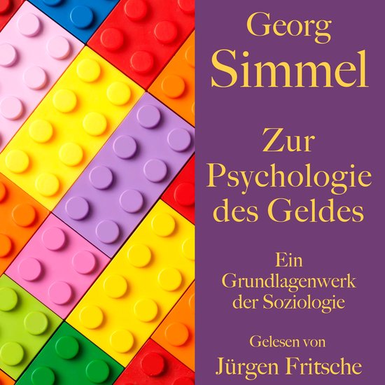 Georg Simmel: Zur Psychologie des Geldes - cover