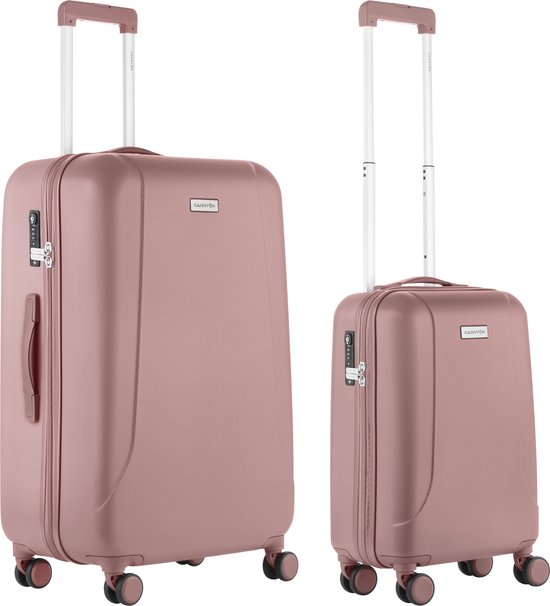 CarryOn Skyhopper Kofferset – TSA Handbagage + Reiskoffer 78cm – Dubbele...