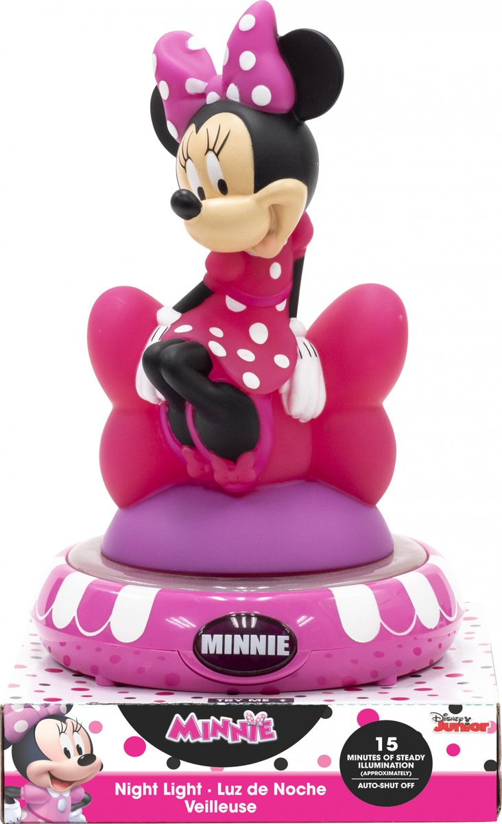 Lampe de chevet Minnie Mouse 3D | bol