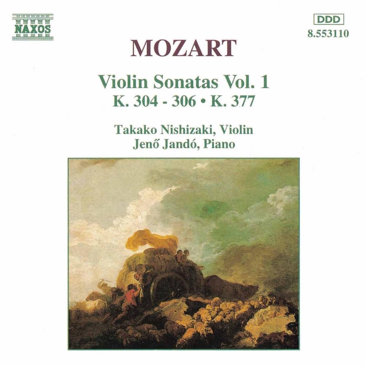Takako Nishizaki & Jeno Jandó - Mozart: Violin Sonatas 1 (CD)
