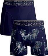 Muchachomalo Boys Boxershorts - 2 Pack - Maat 176 - 95% katoen - Jongens Onderbroeken