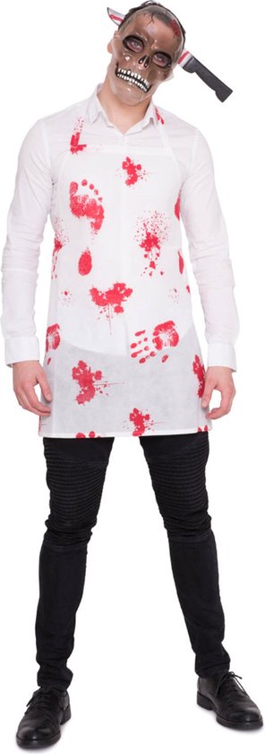 Tablier de boucher avec du sang Halloween - Robe de carnaval | bol.com