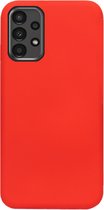 ADEL Siliconen Back Cover Softcase Hoesje voor Samsung Galaxy A13 - Rood