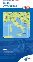 ANWB wegenkaart - ANWB*Wegenkaart Italië 1. Italië/Zwitserland