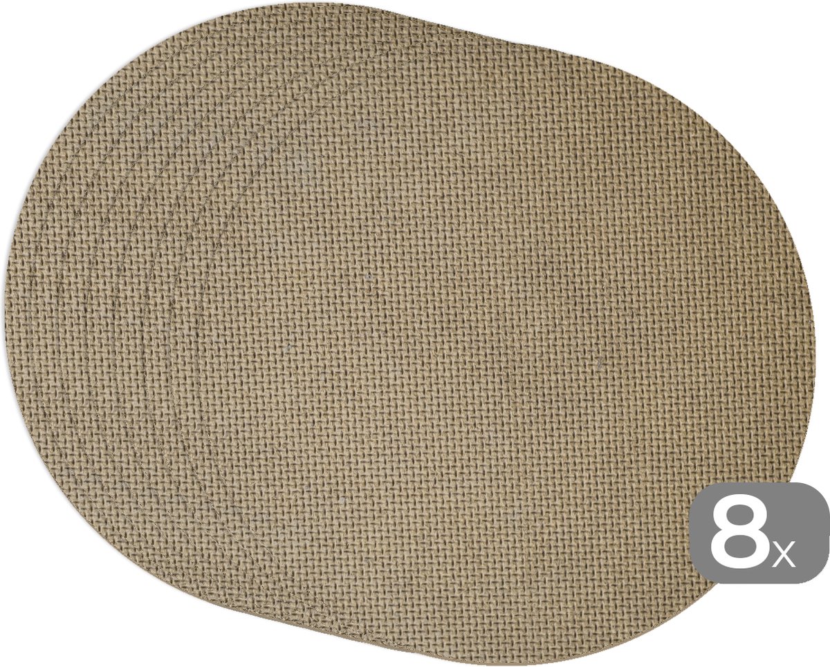 Lot 100 Napperons Ronds Dentelle Papier Marron 16,5 Cm – Sets De Table Élégants Mariage, Noël, Goûter, Pâtisserie