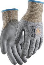 Blaklader Cut Resistant Glove C PU-Dipped 2980-1472 - Zwart/ Wit - 7