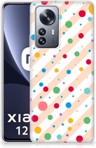 Telefoon Hoesje Xiaomi 12 Pro Leuk TPU Back Cover Dots