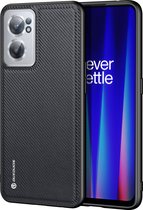 Dux Ducis - Telefoonhoesje geschikt voor de OnePlus Nord 2 CE 5G - Fino Series - Back Cover - Zwart