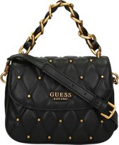 GUESS Womens Malva grote vriendin tas handtas zwart
