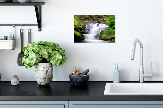 Poster Water - Nature - Cascade - 30x20 cm